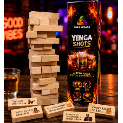 Yenga Borrachos | Juego de fiesta para amigos y familia | Pura Jugada