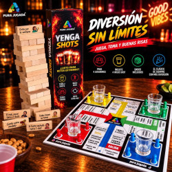 COMBO Yenga Shots + Parchís Shots